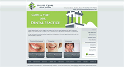 Desktop Screenshot of marketsquaredentalpractice.com